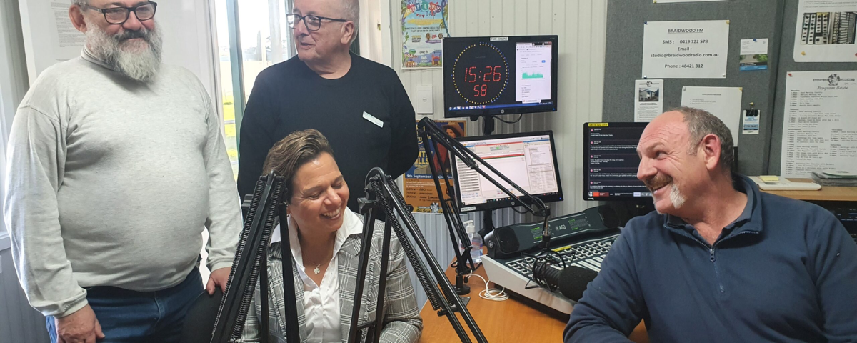 Rowland chooses Braidwood FM for 1st ministerial visit