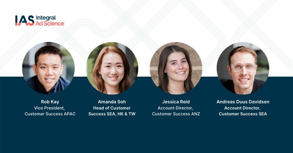 IAS has promoted Rob Kay to VP of customer success APAC, Amanda Soh as head of customer success Southeast Asia (SEA), Hong Kong and Taiwan, and hired Andreas Duus Davidsen as customer success account director, SEA and Jessica Reid as customer success account director, Australia and New Zealand (ANZ)