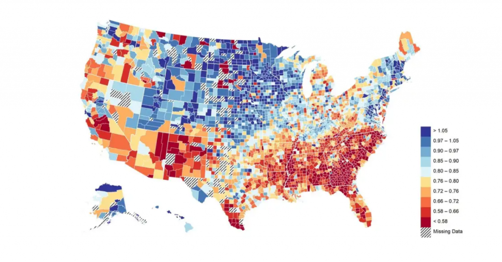 Facebook data shows friendships help improve economic standing B