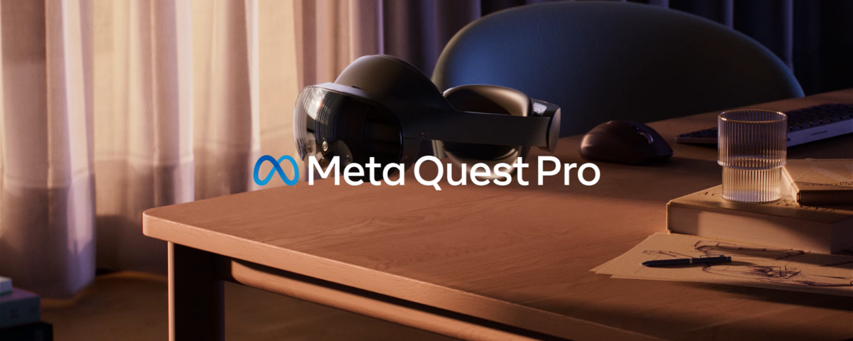 Meta's new technology The Quest Pro VR, MR headset