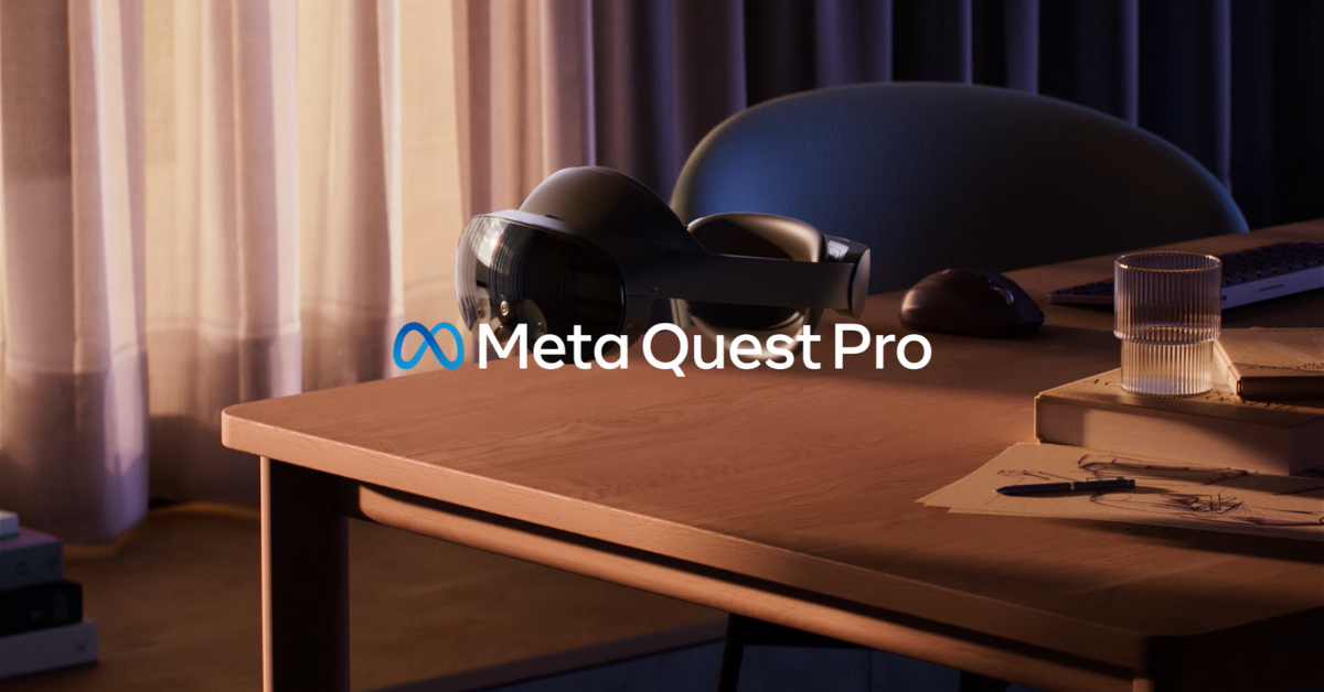 Meta's new technology The Quest Pro VR, MR headset