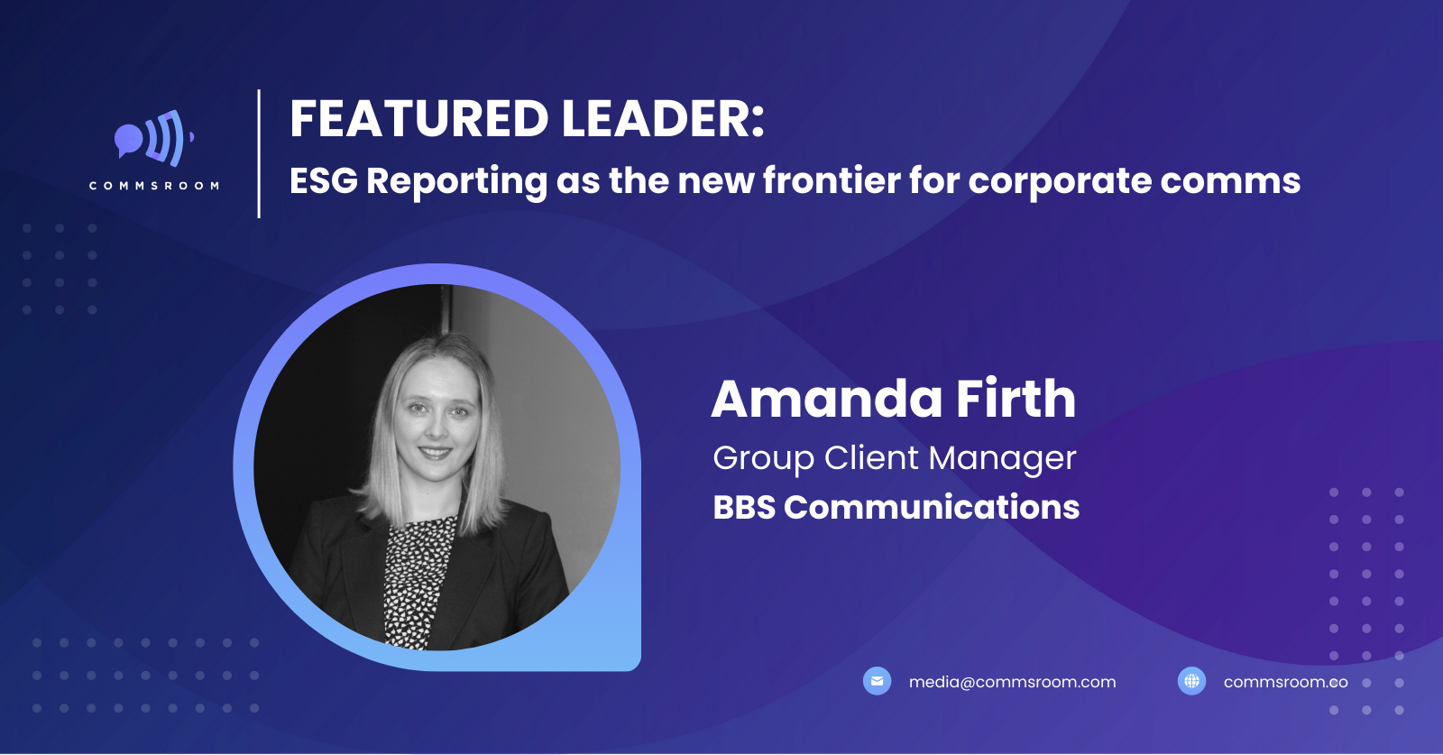 Amanda Firth on ESG reporting