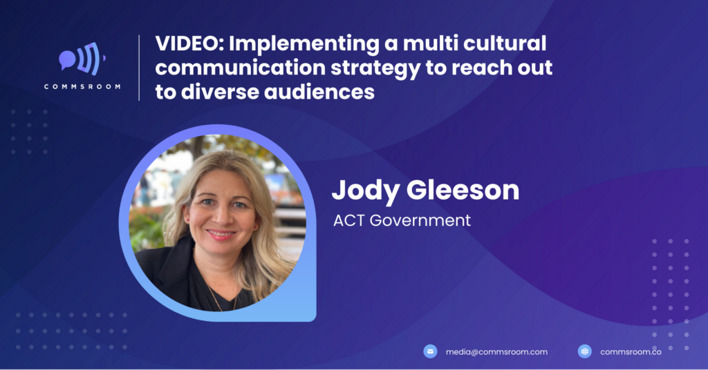 Jody Gleeson on multi-cultural communication