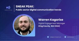 Preview: Warren Kagarise on public sector digital communication trends